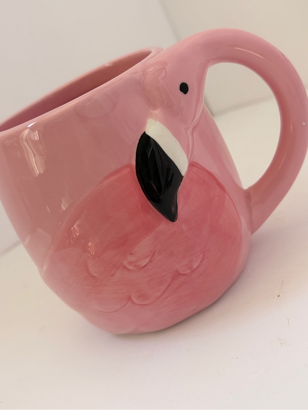 Pink Flamingo Ceramic Coffee Mug